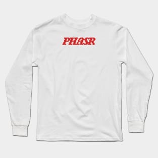PHASR Puff Logo Red Long Sleeve T-Shirt